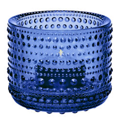 Iittala Kastehelmi Votive Vase, H6cm, Blue